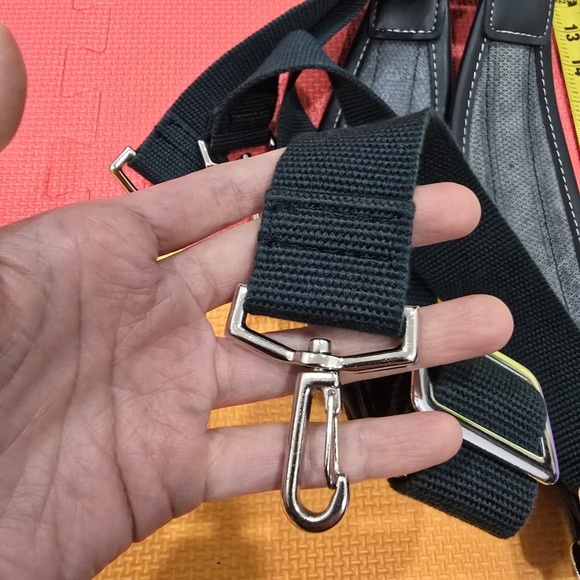 Adjustable Padded Backpack Straps Replacement - Floral Tapestry Design - Swivel - Picture 9 of 14